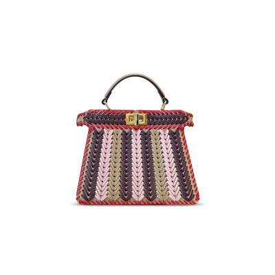 FENDI PEEKABOO PEEKABOO ISEEU LEATHER MULTICOLOUR (27*20*11cm)